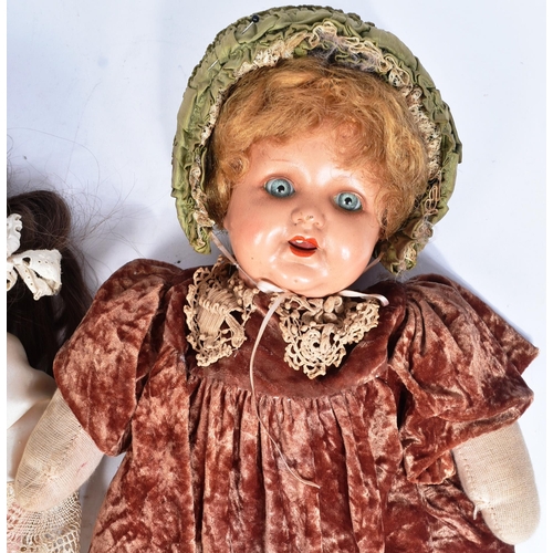 486 - Two early 20th Century German bisque headed dolls comprising x1 Koppelsdorf for Armand Marseille wit... 