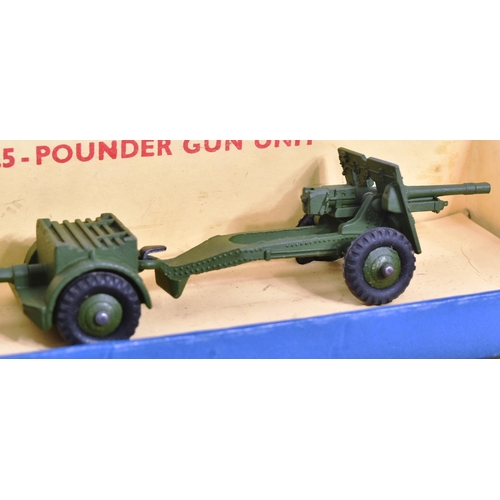 501 - Dinky Toys - No. 697 25-Pounder Field Gun Set - an original vintage Dinky Toys boxed diecast militar... 