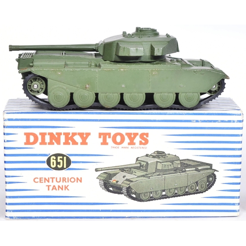 505 - Dinky Supertoys - a collection of x4 original vintage Dinky Supertoys made boxed military / army the... 