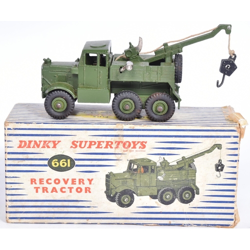 505 - Dinky Supertoys - a collection of x4 original vintage Dinky Supertoys made boxed military / army the... 