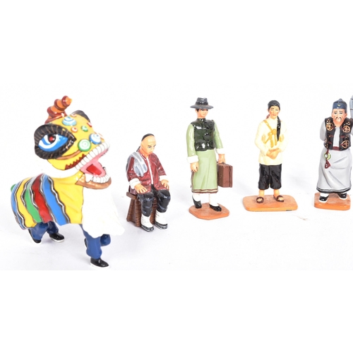 507 - King & Country - Streets Of Old Hong Kong - a collection of 1/30 (60mm) scale hand painted metal fig... 