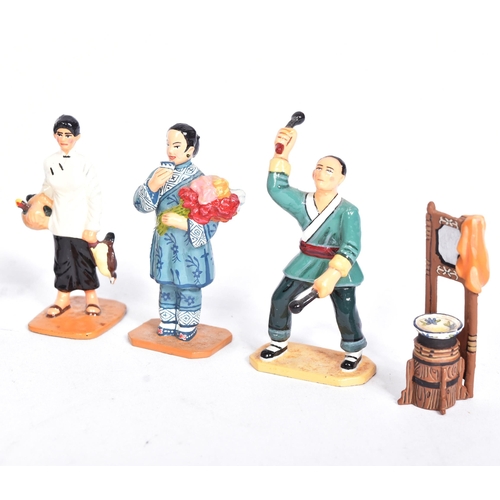 507 - King & Country - Streets Of Old Hong Kong - a collection of 1/30 (60mm) scale hand painted metal fig... 