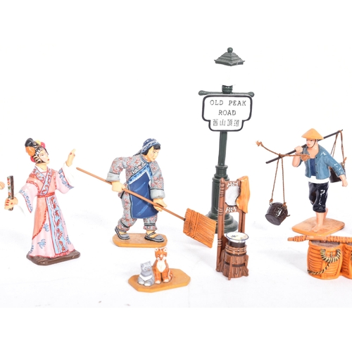 512 - King & Country - Streets Of Old Hong Kong - a collection of 1/30 (60mm) scale hand painted metal fig... 