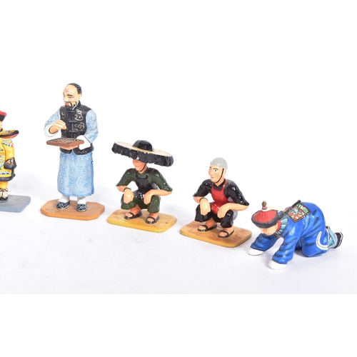 512 - King & Country - Streets Of Old Hong Kong - a collection of 1/30 (60mm) scale hand painted metal fig... 