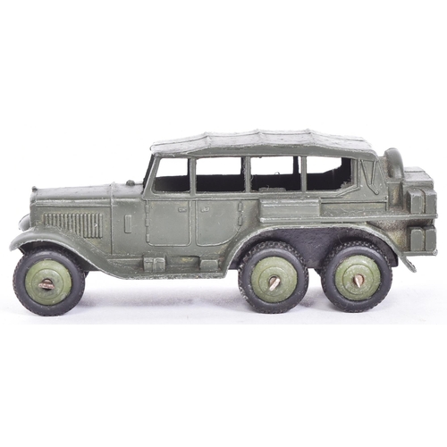 514 - Dinky Toys - 152B Reconnaissance Car - early post-war Dinky Toy No. 152B in matt green. Ridged green... 