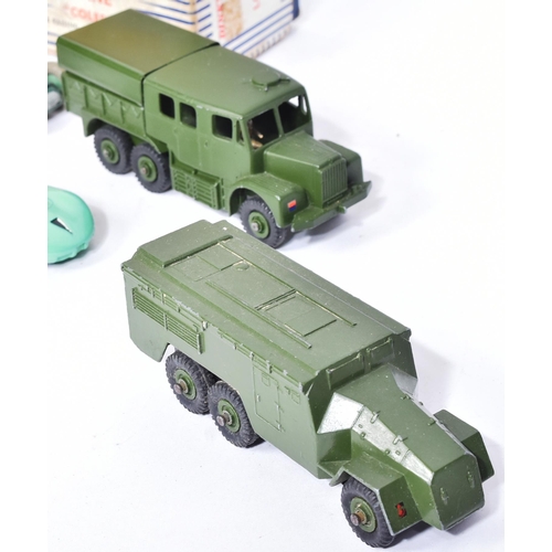 516 - Dinky Toys - a collection of assorted vintage Dinky Toys made diecast models. Comprising x5 military... 