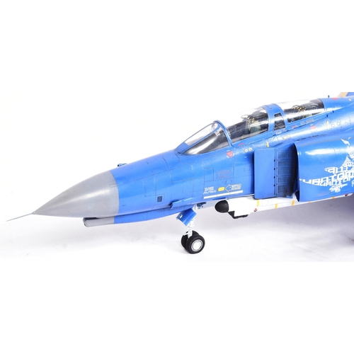 522 - Models - a large scale model of a West German Air Force McDonnell Douglas Fanton F-4F fighter jet. B... 