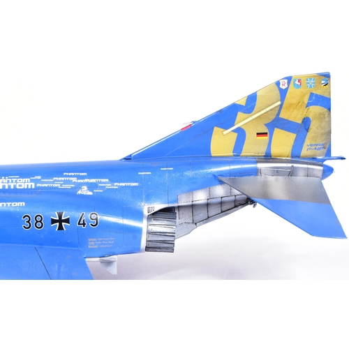 522 - Models - a large scale model of a West German Air Force McDonnell Douglas Fanton F-4F fighter jet. B... 