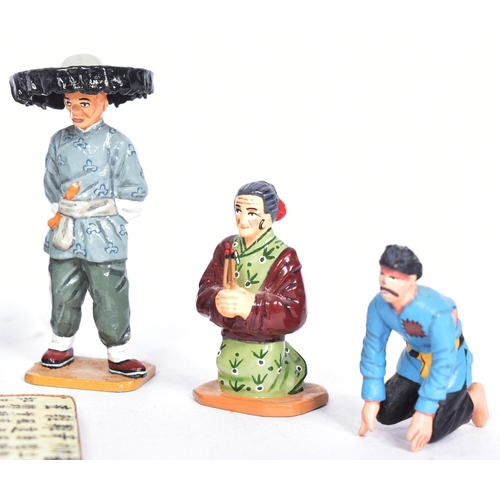 523 - King & Country - Streets Of Old Hong Kong - a collection of 1/30 (60mm) scale hand painted metal fig... 