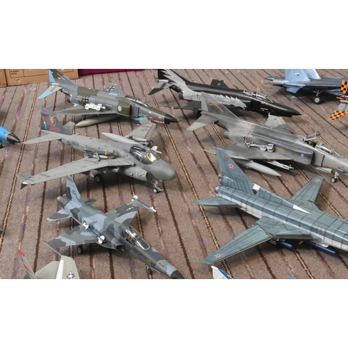 525 - Models - a collection of large scale precision model aeroplanes of German and US United States Milit... 