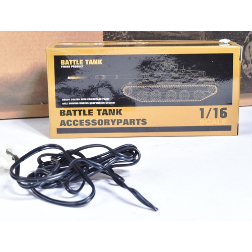 55 - Taigen Tanks - an original Taigen made 1/16 RC Radio Controlled Panther G Tank. Highly detailed exam... 