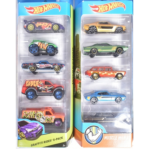 66 - Hot Wheels - Mattel - a collection of x8 assorted 2010s Mattel made HotWheels multipack diecast mode... 