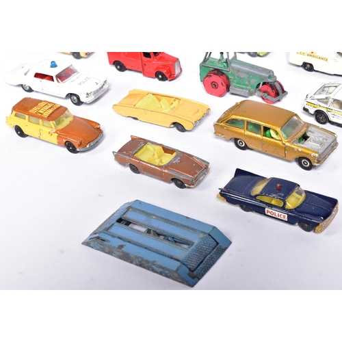 71 - Diecast - a collection of vintage diecast model cars, trucks and other vehicles along with x2 origin... 