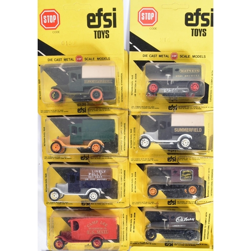 72 - Diecast - a collection of assorted Efsi (Holland) made boxed and carded diecast model cars. Largely ... 