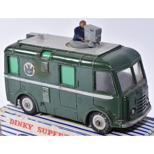 77 - Diecast - a collection of x3 vintage Dinky Supertoys boxed diecast models comprising; 968 BBC TV Rov... 