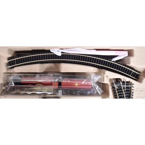 80 - Model Railway - a vintage Hornby OO gauge Hogwarts Express electric train set, R1234. Comprising of;... 