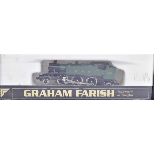 84 - Model Railway - x2 original Graham Farish N gauge model railway trainset locomotives. Both Farish Cl... 