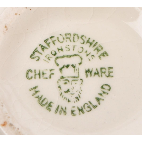 166 - A large vintage bone china collection of Blue & White ceramics by 'Chefware', 'Sadler' and Swinnerto... 