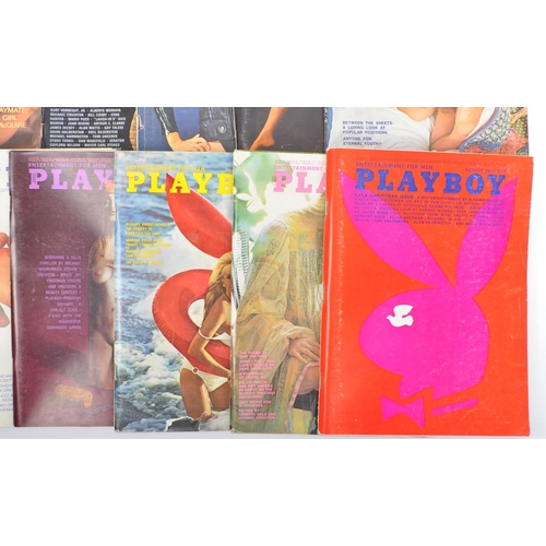 197 - Playboy - American men's lifestyle magazine - A collection of fifteen mid 20th century circa 1970s -... 