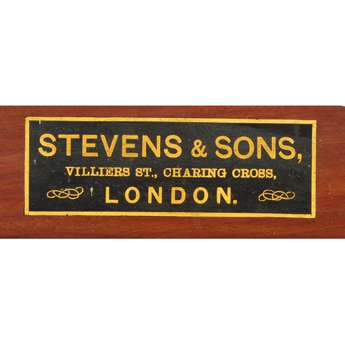 299 - An early 20th century vintage full size wall mounted snooker score board by Stevens & Sons, Villiers... 