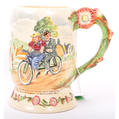 30 - A vintage 20th century ceramic character 'Daisy Bell' musical mug by Crown Devon Fieldings, England.... 