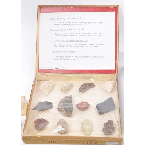 354 - Geology interest; Mineral, Fossil, Crystal & Rock Specimens. The lot to include assorted mineral spe... 