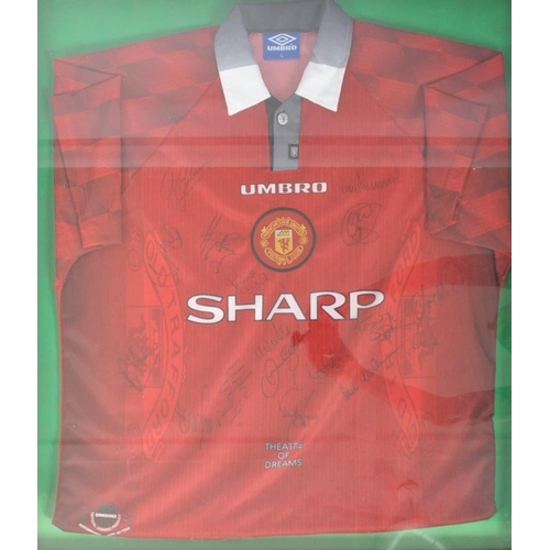 367 - Sport, Football, Autographs, Manchester United F.C. (The Red Devils) - A 1996-1998 'Theatre of Dream... 