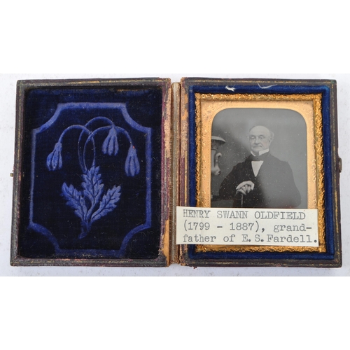 398 - Daguerreotype & Ambrotype - A 19th century Victorian family photograph collection for the Fardell Fa... 