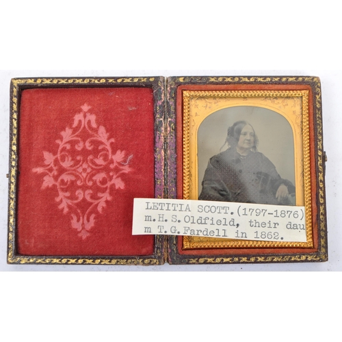 398 - Daguerreotype & Ambrotype - A 19th century Victorian family photograph collection for the Fardell Fa... 