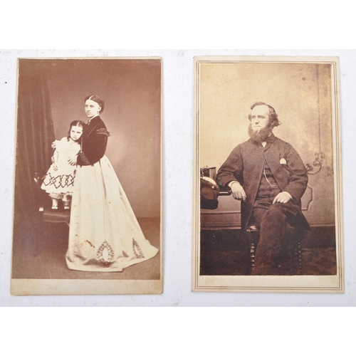 398 - Daguerreotype & Ambrotype - A 19th century Victorian family photograph collection for the Fardell Fa... 