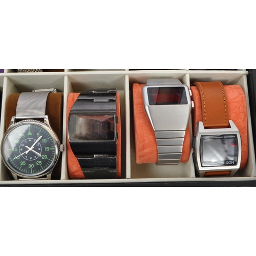 399 - An assortment of vintage 20th century wristwatches to include HMT Jawan wristwatch, Ted Baker, Eagle... 