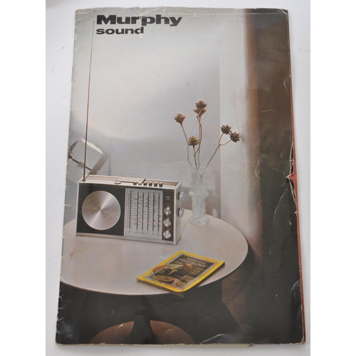 406 - Murphy - Product of the rank organisation - A mid 20th century circa 1970s murphy record player and ... 