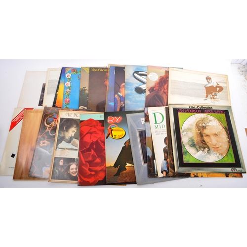 434 - A collection of vintage 20th century LP long play vinyl record albums. To include; Talking Heads, Pi... 