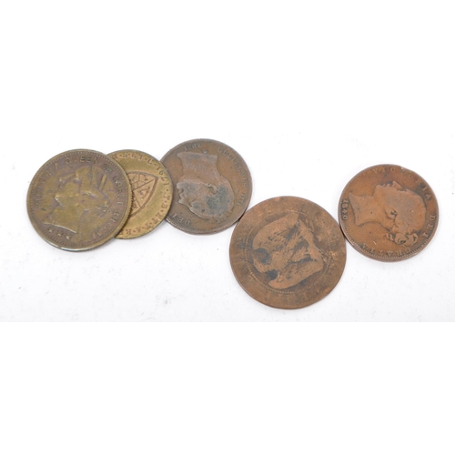 440 - A collection of late 19th century and later United Kingdom & Foreign currency coins. To include UK c... 