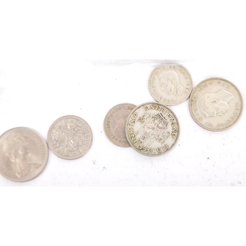 440 - A collection of late 19th century and later United Kingdom & Foreign currency coins. To include UK c... 