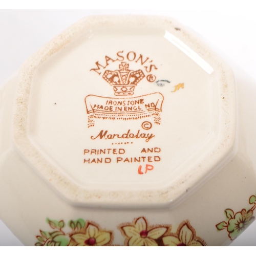 45 - Masons - Mandalay - A collection of 20th century Masons Ironstone in the Mandalay pattern. To includ... 