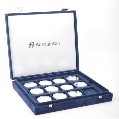 462 - Westminster - A collection of silver proof World Cup Winners England 1966 40th anniversary. Collecti... 