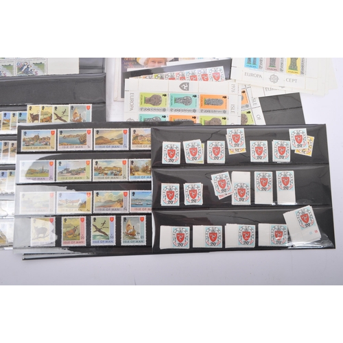 477 - Postage Stamp Collection of GB Islands - Mint, mostly unmounted, issues from Channel Islands (Jersey... 