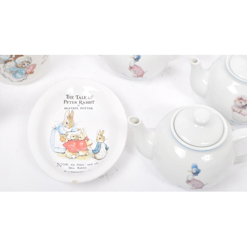 48 - Beatrix Potter - Wedgwood of Etruria & Barlaston - A collection of contemporary china porcelain Beat... 