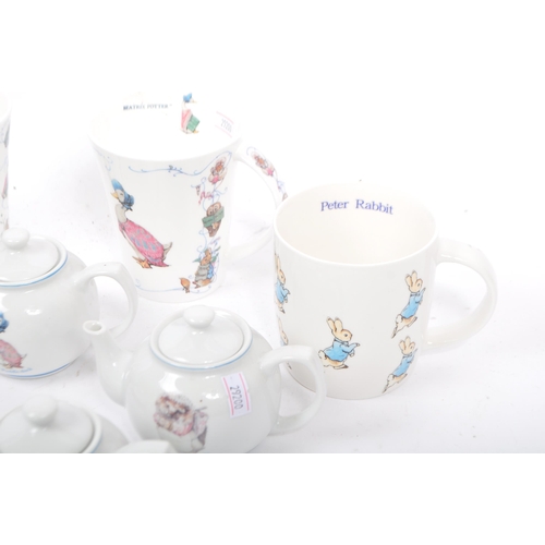 48 - Beatrix Potter - Wedgwood of Etruria & Barlaston - A collection of contemporary china porcelain Beat... 