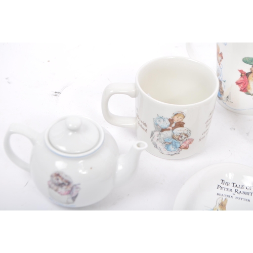 48 - Beatrix Potter - Wedgwood of Etruria & Barlaston - A collection of contemporary china porcelain Beat... 