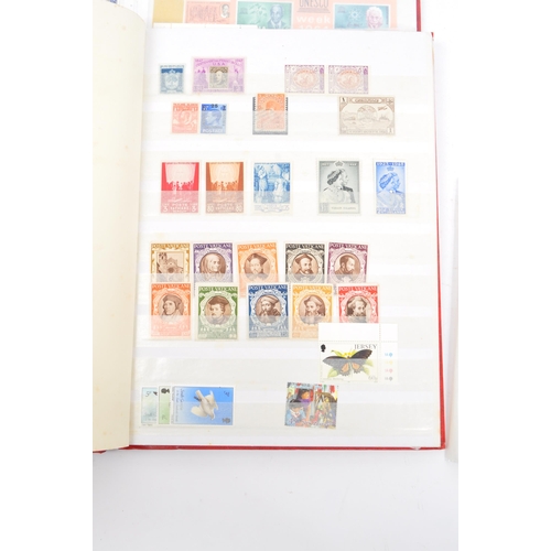 483 - Postage Stamp collection in three stockbooks and loose. Commonwealth and World issues mostly mint. H... 