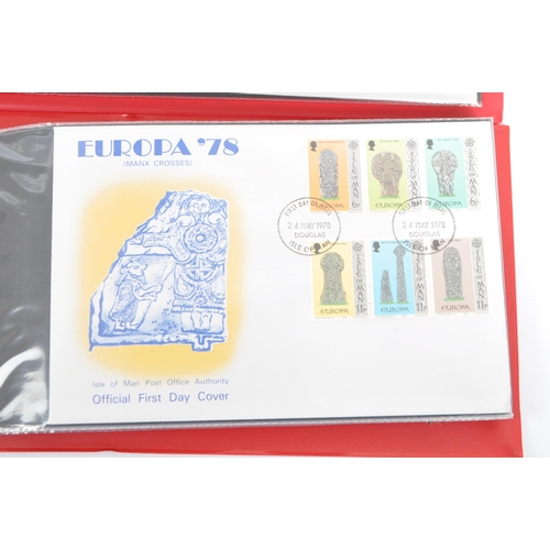 504 - Channel Island First Day Covers - A collection of 20th century first day covers stamps to include ex... 