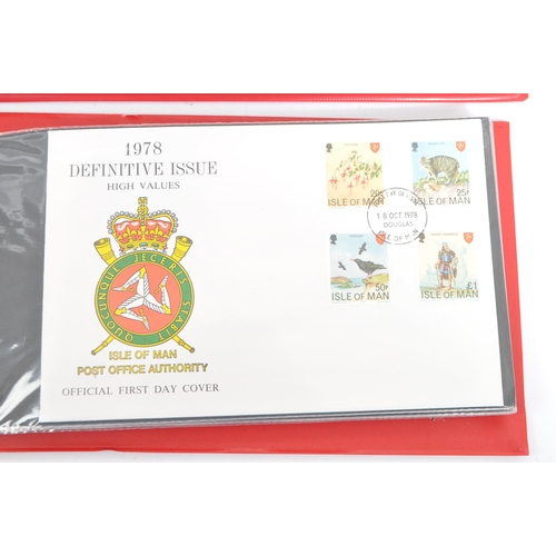 504 - Channel Island First Day Covers - A collection of 20th century first day covers stamps to include ex... 