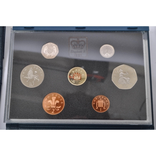 505 - The Royal Mint - United Kingdom proof coin collection. To include the years, 1983, 1985, 1986, 1987,... 