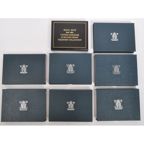 507 - The Royal Mint - United Kingdom proof coin collection. To include the years, 1989, 1995, 1996, 1984,... 