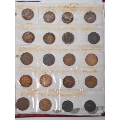 516 - A collection of 19th century and later UK and foreign uncirculated currency coins. To include, Victo... 