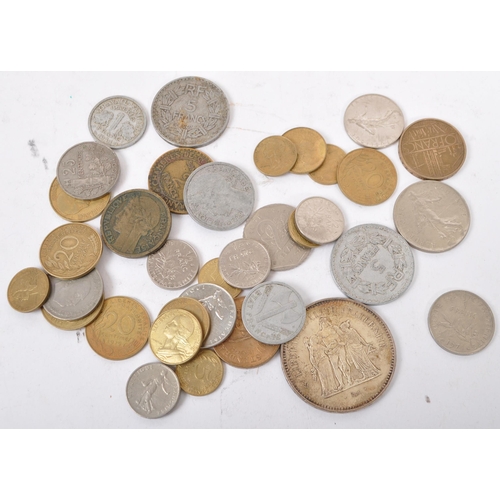 524 - A large collection of 19th century and later UK & foreign circulated currency coins. To include 8 x ... 