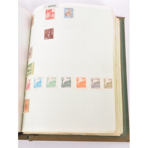 533 - A collection of 20th century franked and unfranked British and foreign stamps. To include commemorat... 