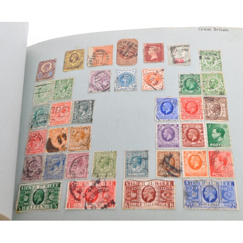 533 - A collection of 20th century franked and unfranked British and foreign stamps. To include commemorat... 